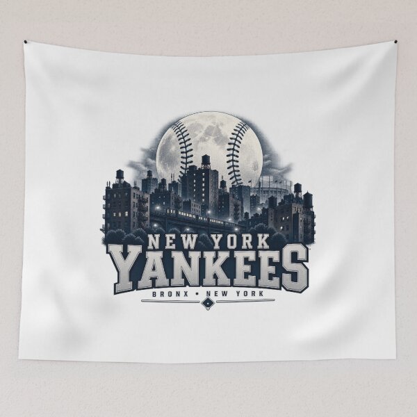 Item preview, Bronx Midnight Baseball Moon Skyline designed and sold by Dresut.