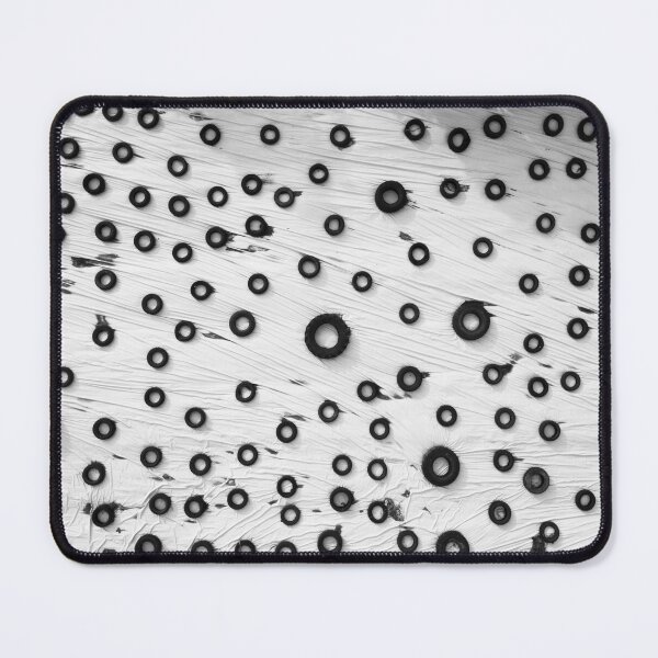 Item preview, Abstract aerial photo of many black circles designed and sold by Rekeech.