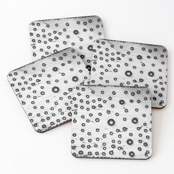 Item preview, Abstract aerial photo of many black circles designed and sold by Rekeech.