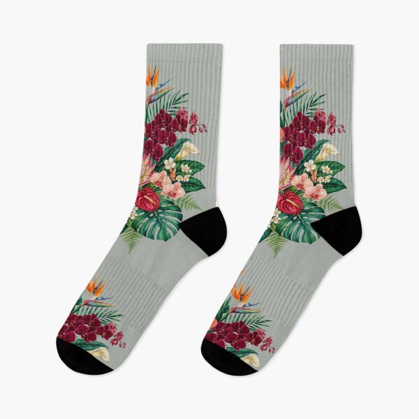 Item preview, Tropical Botanical Flower Bouquet designed and sold by ImageryLoom.
