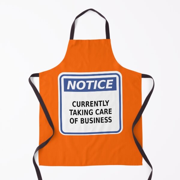 Item preview, Notice: Currently Taking Care of Business designed and sold by Karate Octopus.