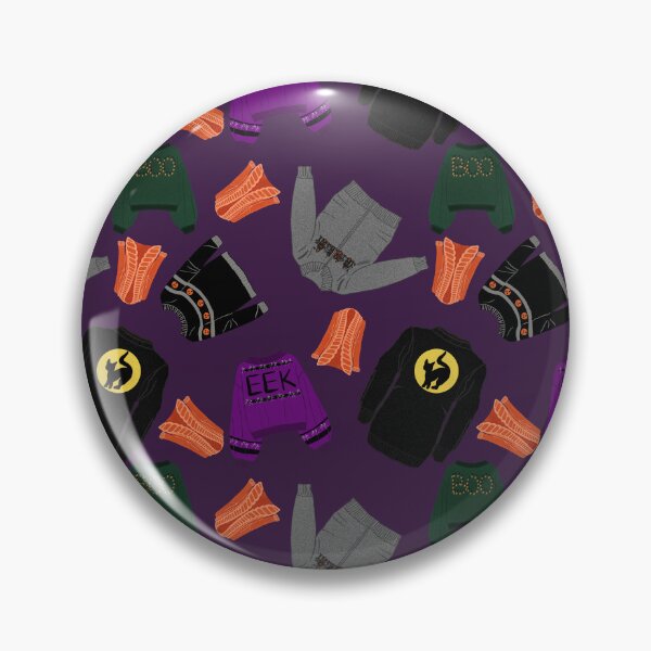 Item preview, Halloween Sweater Season, Purple Background designed and sold by Purposely Designed.