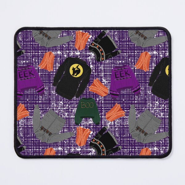 Item preview, Halloween Sweater Season, Purple Burlap Background designed and sold by Purposely Designed.