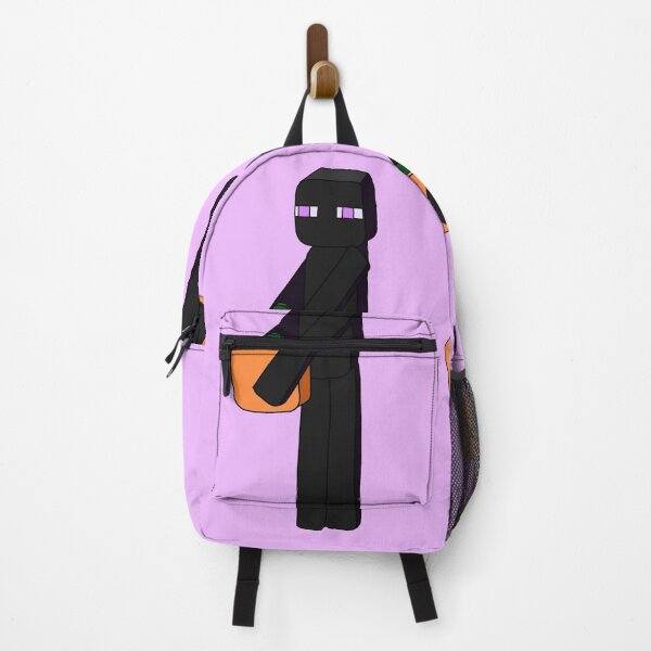 Item preview, Enderman holding Pumpkin - Minecraft Pixel Video Game designed and sold by sonofthesea-x.