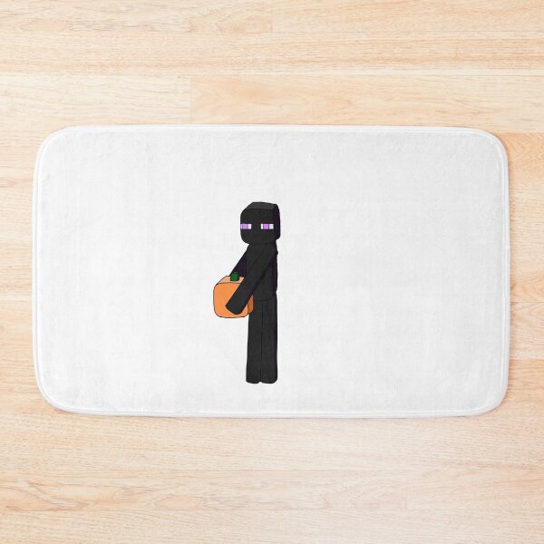 Item preview, Enderman holding Pumpkin - Minecraft Pixel Video Game designed and sold by sonofthesea-x.