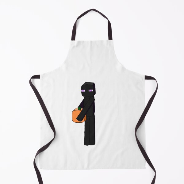 Item preview, Enderman holding Pumpkin - Minecraft Pixel Video Game designed and sold by sonofthesea-x.