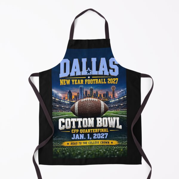 Item preview, DALLAS COLLEGE FOOTBALL - New Year - Championship Day January 1, 2027 designed and sold by DBM Photo Art 1.