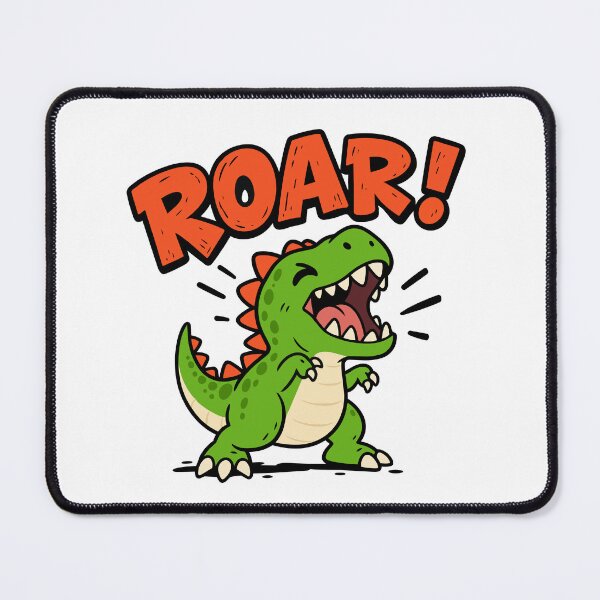 Item preview, Cute T-Rex ROAR Funny Dinosaur Cartoon designed and sold by DesignGraphica.