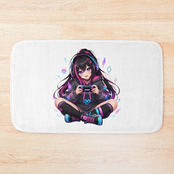 Item preview, Anime Gamer Girl RGB Aesthetic designed and sold by Animepopstudio.