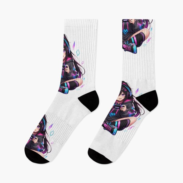 Item preview, Anime Gamer Girl RGB Aesthetic designed and sold by Animepopstudio.