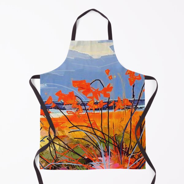Item preview, Poppy Field on BeachPoppy Beach designed and sold by ViaARTfactory.