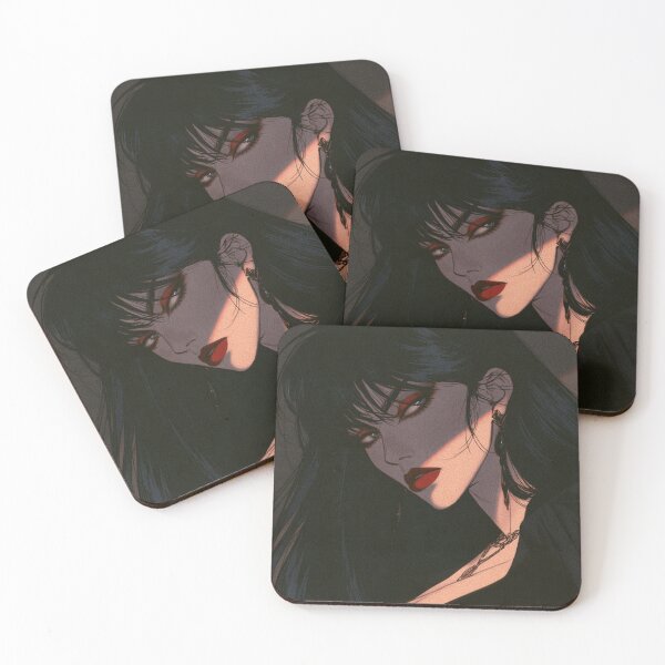 Item preview, Crimson Makeup & Shadowed Glance designed and sold by AxeWave.