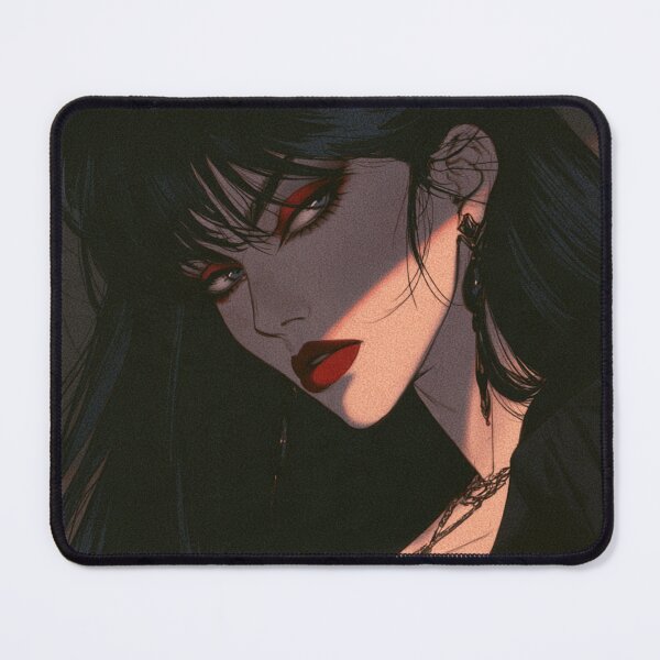 Item preview, Crimson Makeup & Shadowed Glance designed and sold by AxeWave.