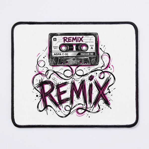 Item preview, Retro Remix Cassette Tape Graffiti Art designed and sold by Sanan Israyilli.