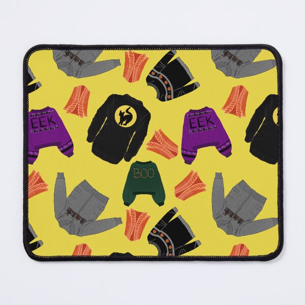 Item preview, Halloween Sweater Season, Yellow Background designed and sold by Purposely Designed.