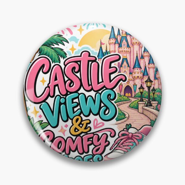Item preview, Castle Views and Comfy Shoes designed and sold by dabeardedtiger.