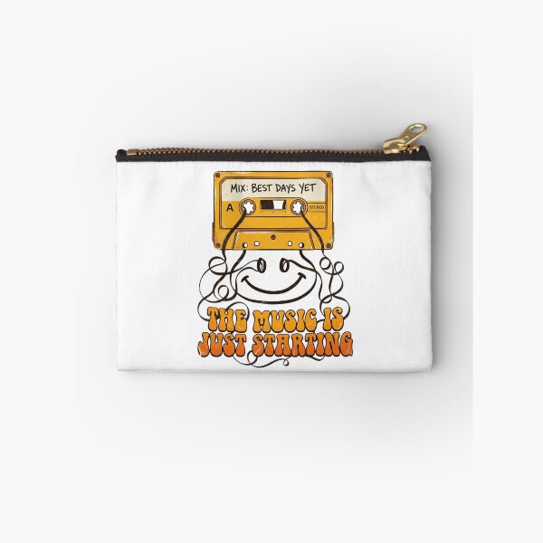 Item preview, The Music Is Just Starting Retro Cassette Art designed and sold by Sanan Israyilli.