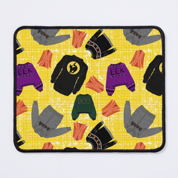 Item preview, Halloween Sweater Season, Yellow Burlap Background designed and sold by Purposely Designed.