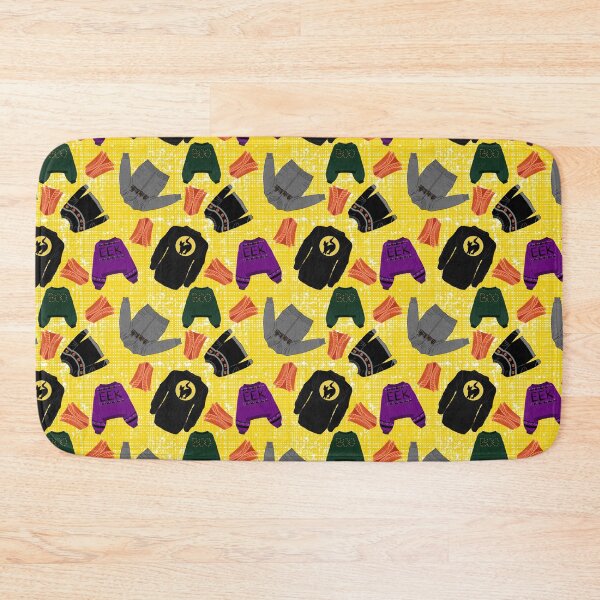 Item preview, Halloween Sweater Season, Yellow Burlap Background designed and sold by Purposely Designed.