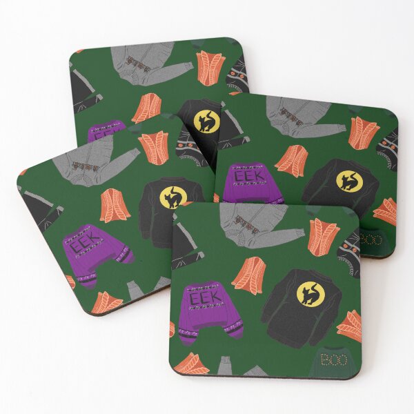 Item preview, Halloween Sweater Season, Green Background designed and sold by Purposely Designed.