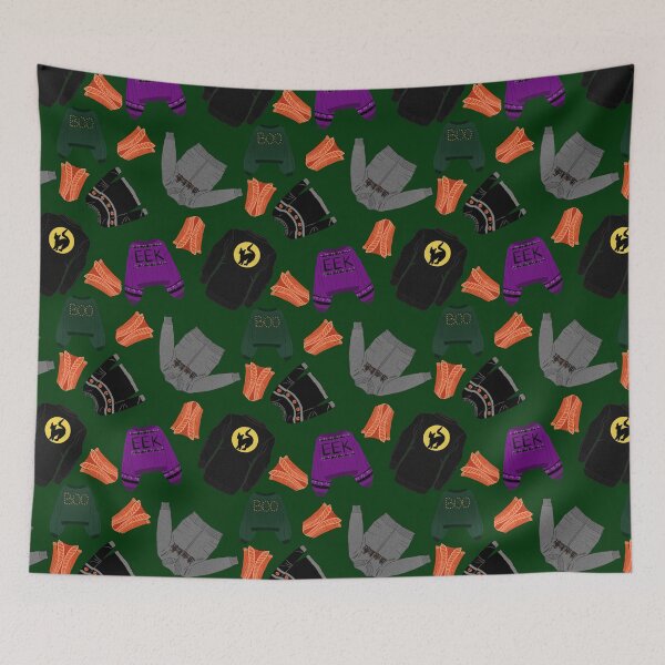 Item preview, Halloween Sweater Season, Green Background designed and sold by Purposely Designed.
