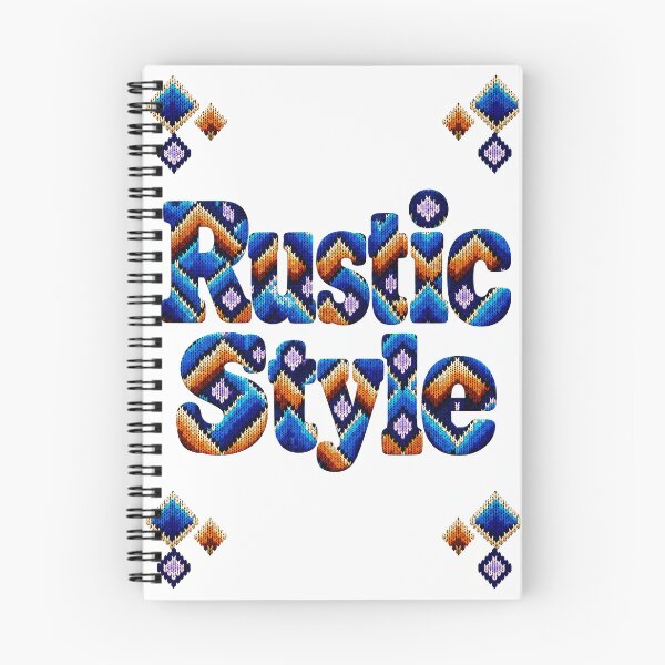 Item preview, Rustic Style Geometric Folk Textile Design designed and sold by DansCreations42.