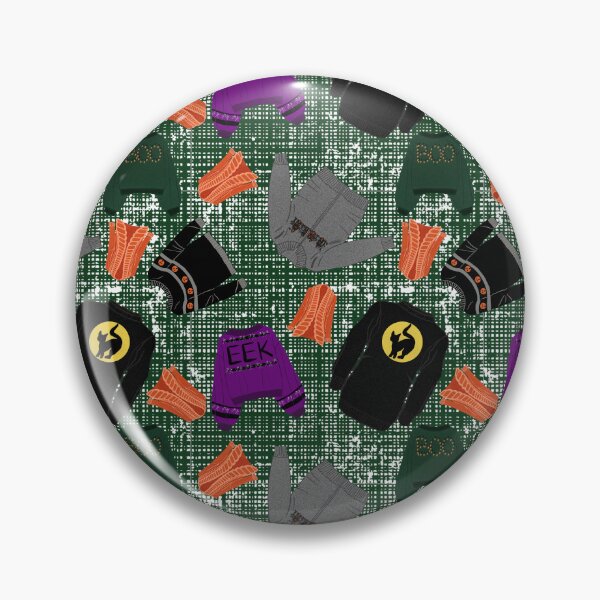 Item preview, Halloween Sweater Season, Green Burlap Background designed and sold by Purposely Designed.