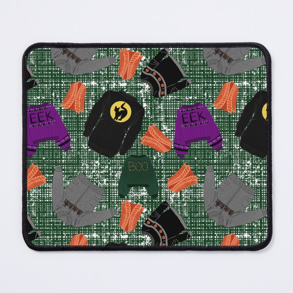Item preview, Halloween Sweater Season, Green Burlap Background designed and sold by Purposely Designed.