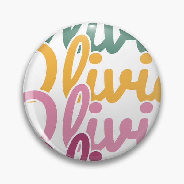 Item preview, Olivia Meaning Olive Tree – Retro Groovy Name Design designed and sold by chessnegocios.