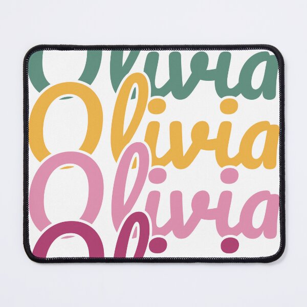 Item preview, Olivia Meaning Olive Tree – Retro Groovy Name Design designed and sold by chessnegocios.