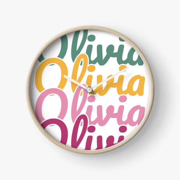 Item preview, Olivia Meaning Olive Tree – Retro Groovy Name Design designed and sold by chessnegocios.
