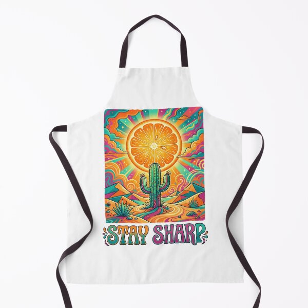 Item preview, Stay Sharp Groovy Psychedelic Cactus Art designed and sold by Sanan Israyilli.