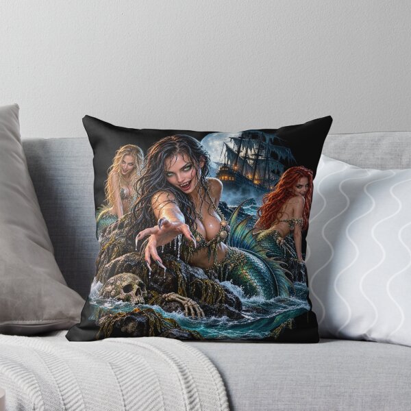 Item preview, Deadly Sirens – Dark Mermaid Fantasy & Mythical Sea Art designed and sold by Classic Chaos Creations.
