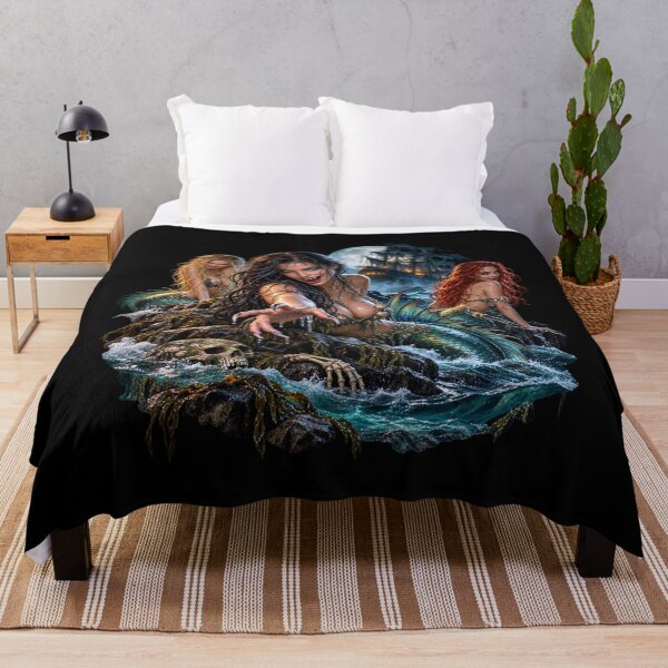 Item preview, Deadly Sirens – Dark Mermaid Fantasy & Mythical Sea Art designed and sold by Classic Chaos Creations.