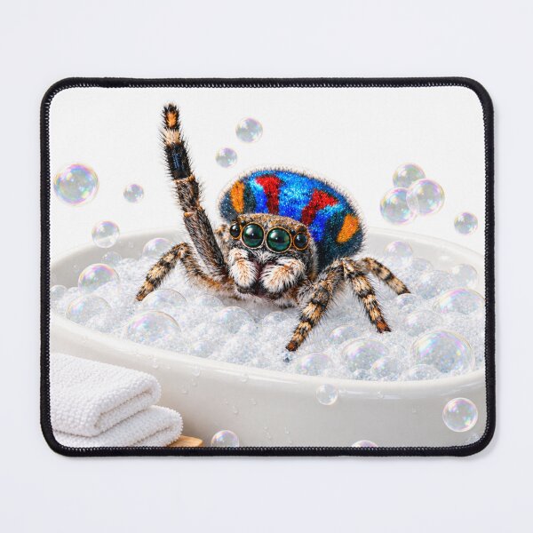 Item preview, Peacock Spider Bubble Bath designed and sold by Sillytoe.