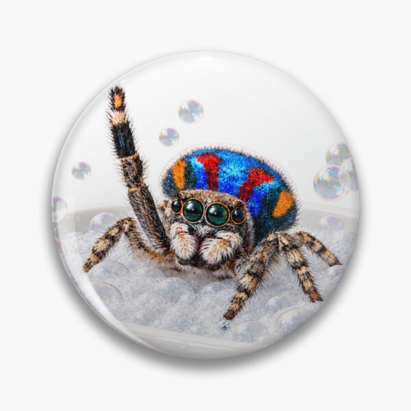 Item preview, Peacock Spider Bubble Bath designed and sold by Sillytoe.