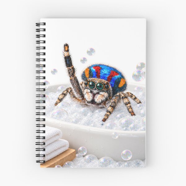 Item preview, Peacock Spider Bubble Bath designed and sold by Sillytoe.