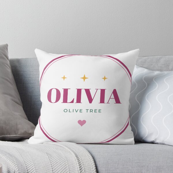 Item preview, Olivia Meaning Olive Tree – Cute Badge Name Design designed and sold by chessnegocios.
