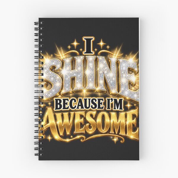 Item preview, I shine because I'm Awesome designed and sold by BlessedKaren.