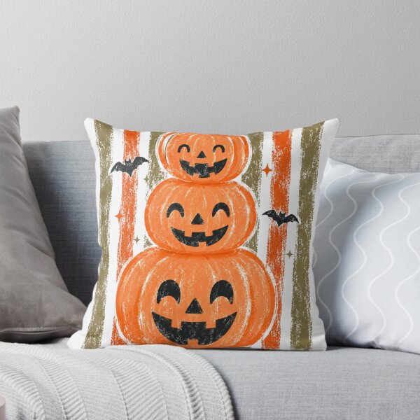Item preview, Vintage Jack o Lantern with Stripes designed and sold by Explicitly-Random.
