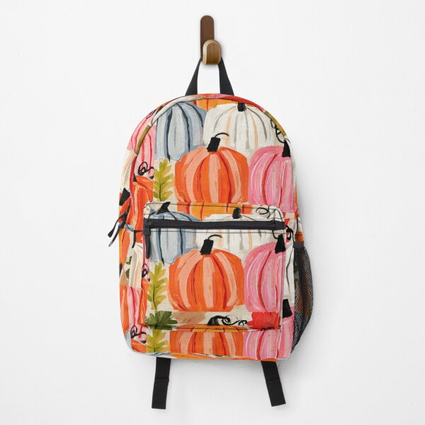 Item preview, Vibrant Autumn Pumpkins in Warm Seasonal Colors with Playful Brushstrokes and Lively Textured Energy designed and sold by OlfactoART Studio.