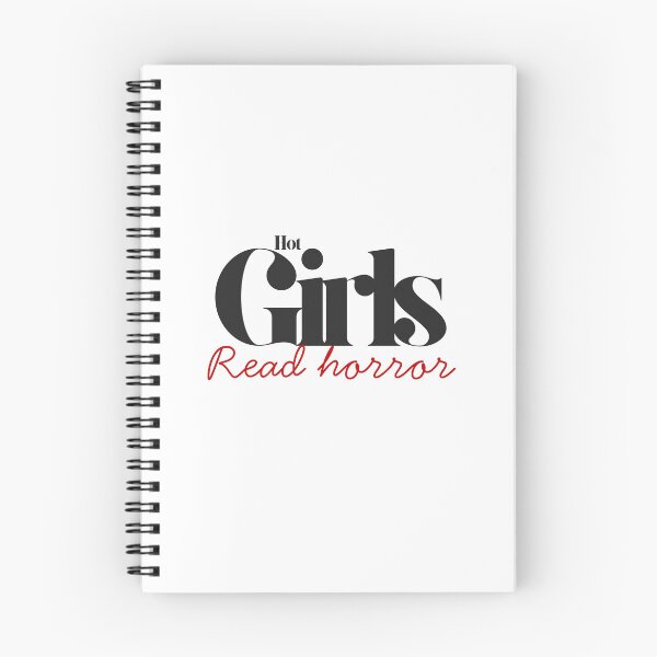 Item preview, Hot girls read horror designed and sold by AfterHourNotes.