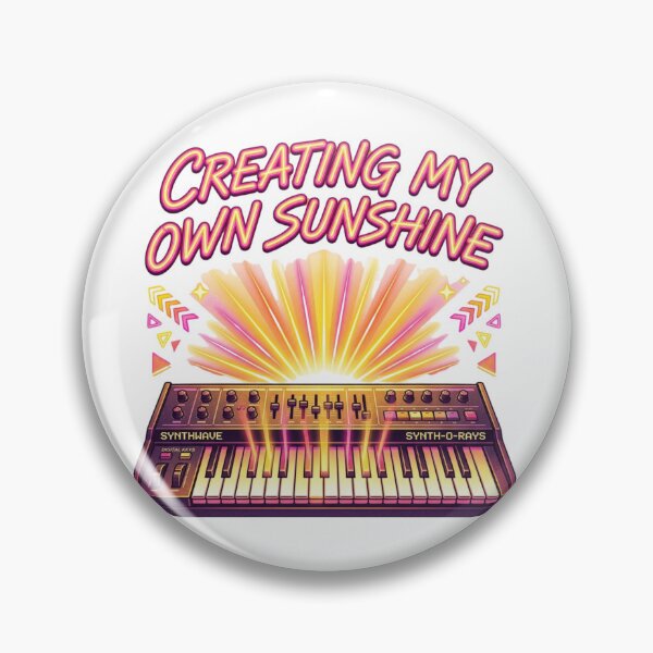 Item preview, Creating My Own Sunshine Synthwave Retro Keyboard designed and sold by Sanan Israyilli.