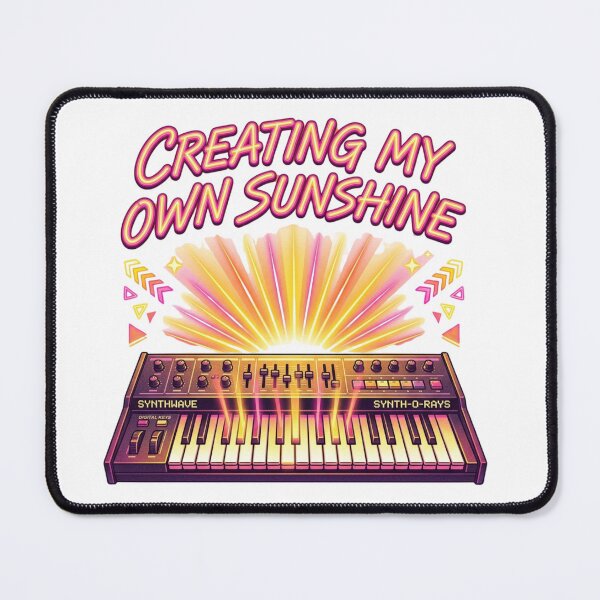 Item preview, Creating My Own Sunshine Synthwave Retro Keyboard designed and sold by Sanan Israyilli.