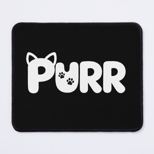 Item preview, Cute Cat Paws Purr Text Art designed and sold by Owcomm.