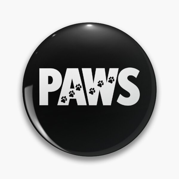 Item preview, Cute Dog Paws Word Graphic designed and sold by Owcomm.