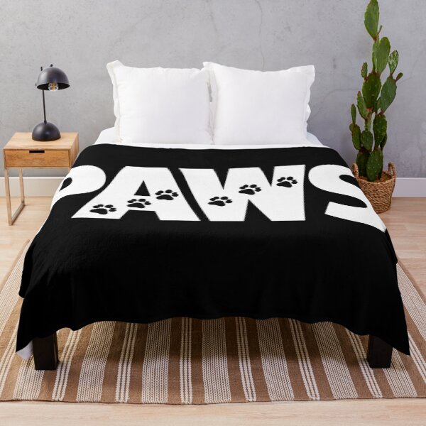 Item preview, Cute Dog Paws Word Graphic designed and sold by Owcomm.