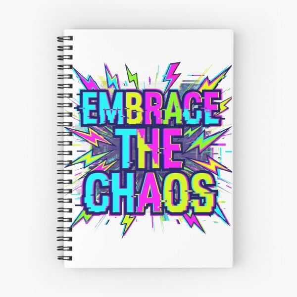 Item preview, Embrace The Chaos Retro Glitch Core Art designed and sold by Sanan Israyilli.
