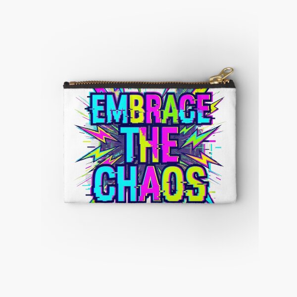 Item preview, Embrace The Chaos Retro Glitch Core Art designed and sold by Sanan Israyilli.