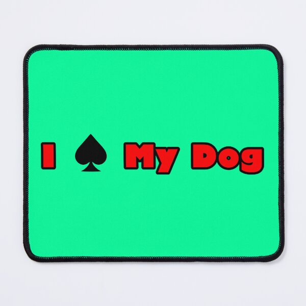 Item preview, I Spade My Dog (Red Text) designed and sold by Karate Octopus.
